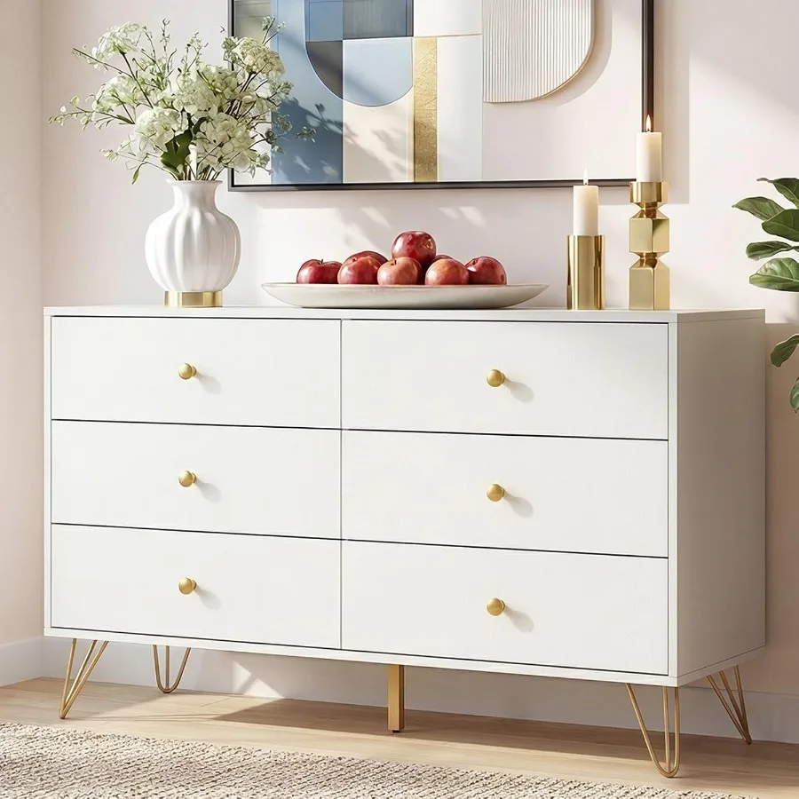 Comò bianco con 6 cassetti e m - Storage & Organization recensione e prezzo