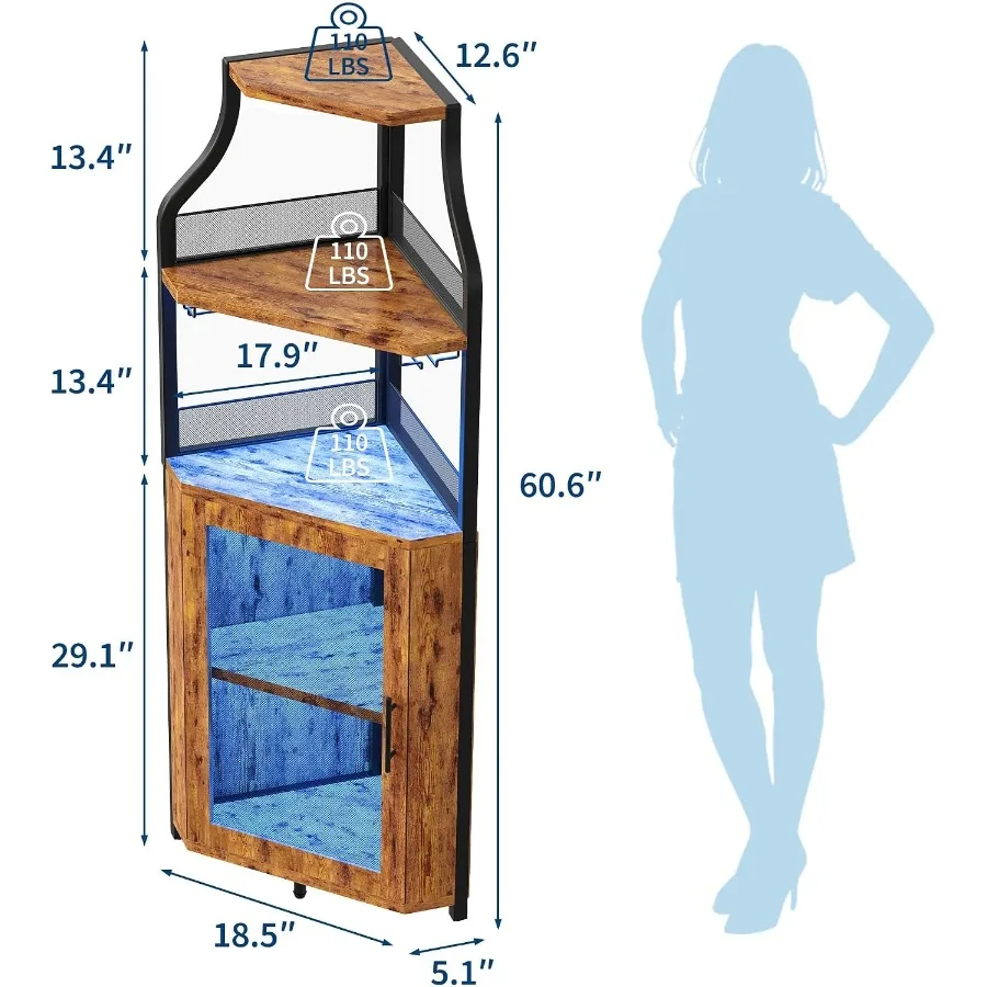 Mobile bar angolare per uso do - Lighting recensione e prezzo